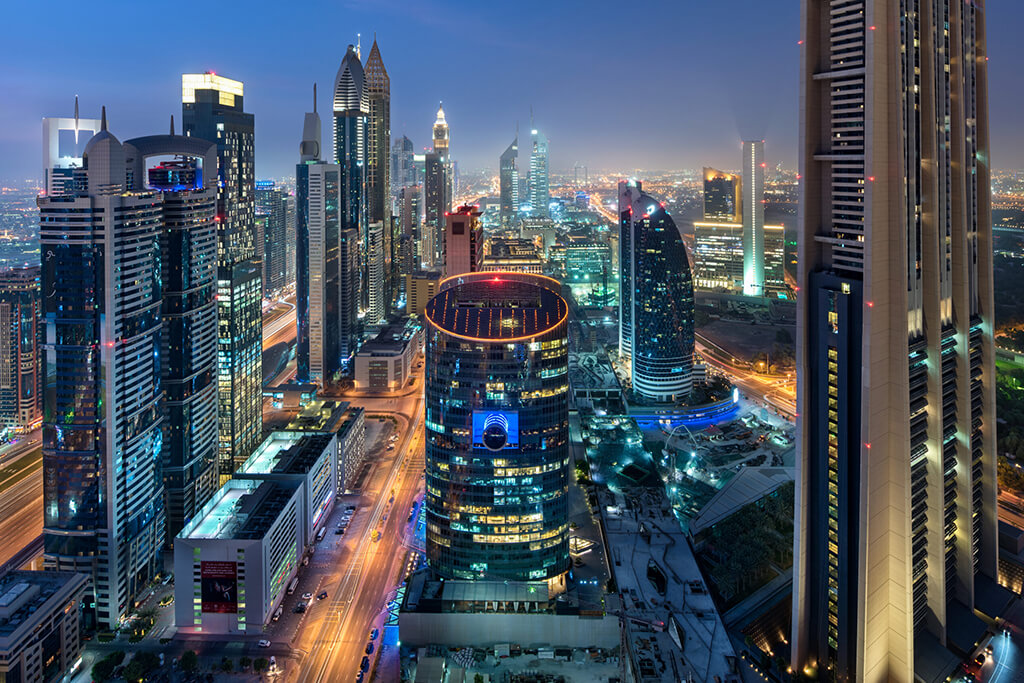 difc aerial view