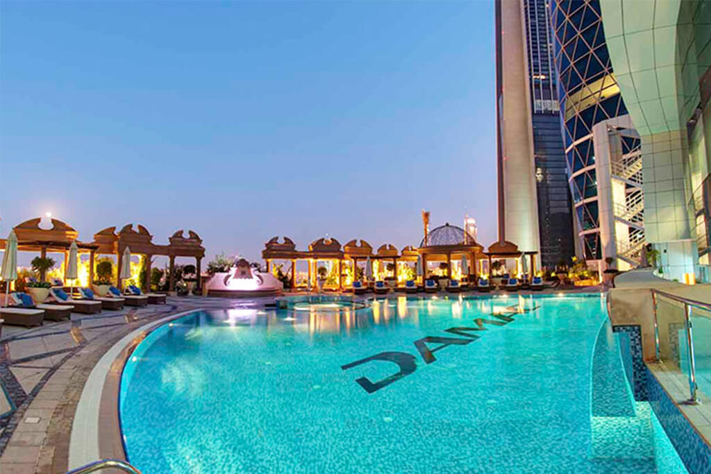 Swimming pool in DIFC apartment