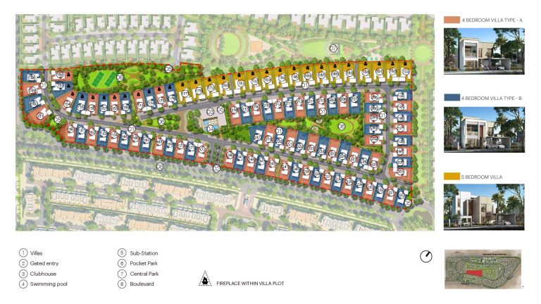Caya II Arabian Ranches 3 Master Plan