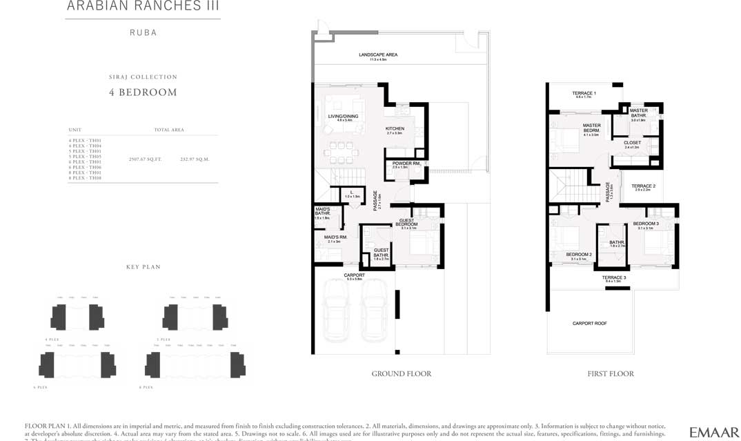 Ruba-4-Bedroom-siraj-collection-floorplan